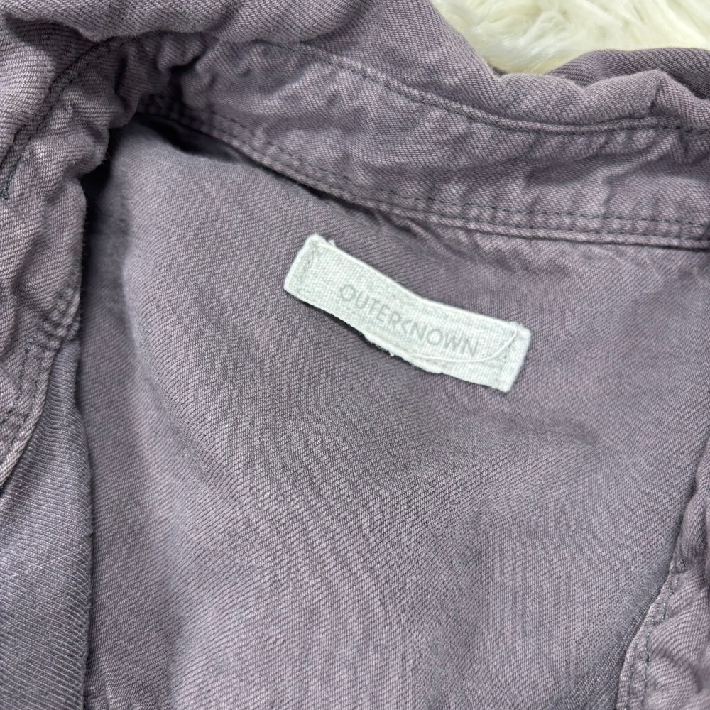 Outerknown Women's XS Gray S.E.A. Jumpsuit Cover Alls Minimalist Cotton Linen - Picture 3 of 6